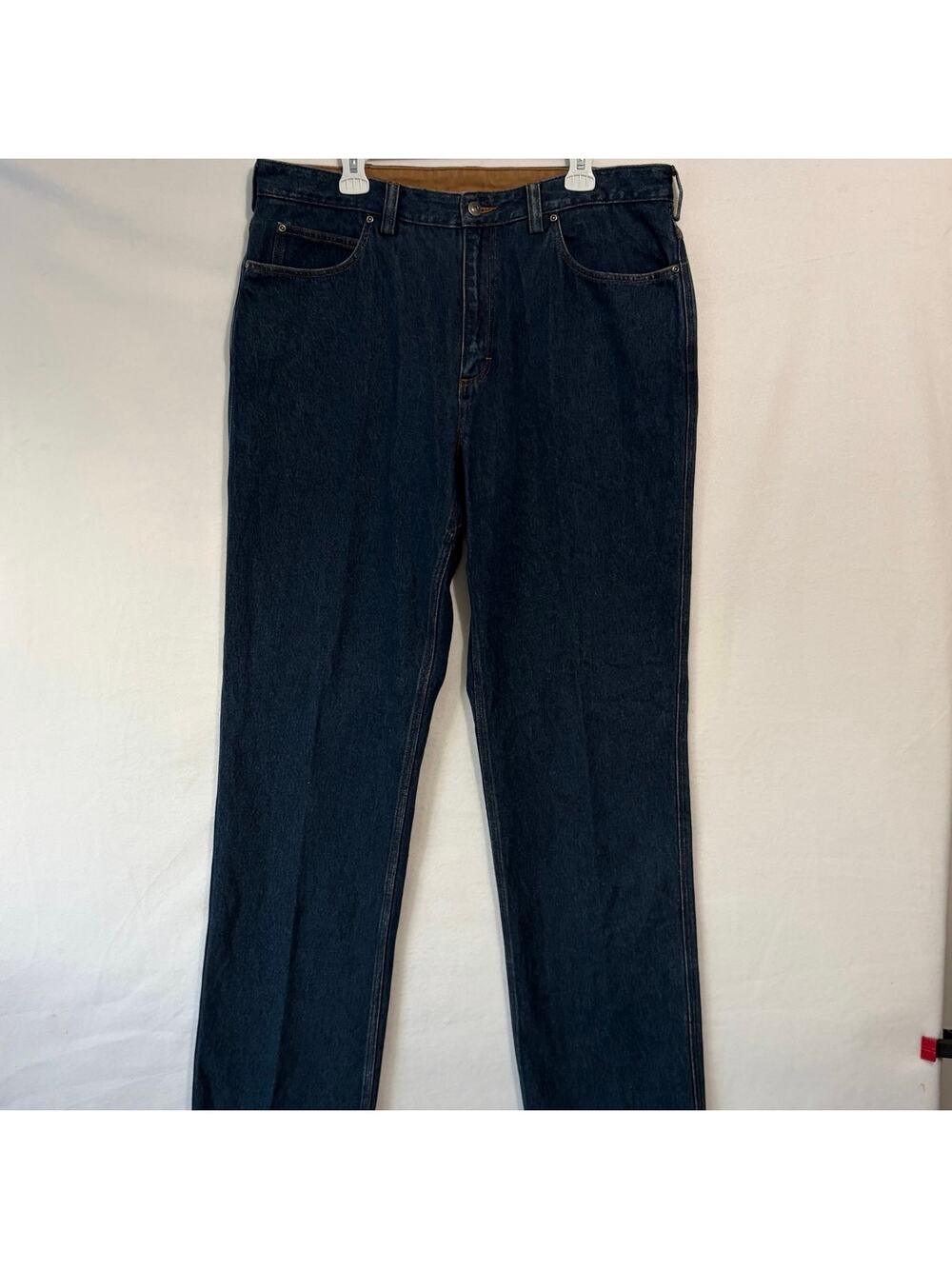 Duluth Trading Jeans Mens 38x36 Tall Relaxed Fit Straight Leg Denim Workwear